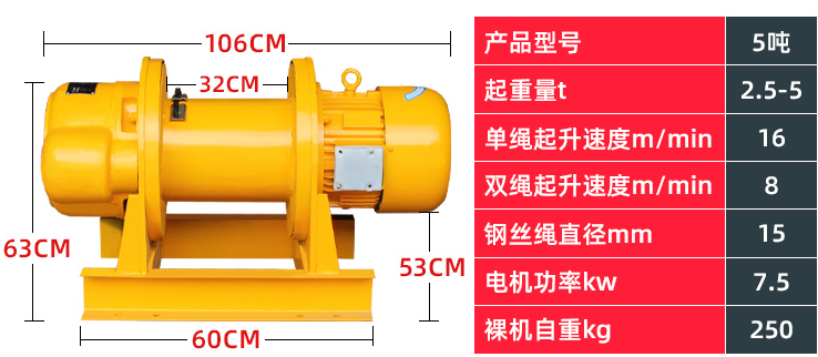 電動卷揚機和電動葫蘆一樣嗎？有什么區(qū)別